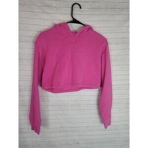 Lululemon All Yours Cropped Hoodie inSonic Pink, sz M/L